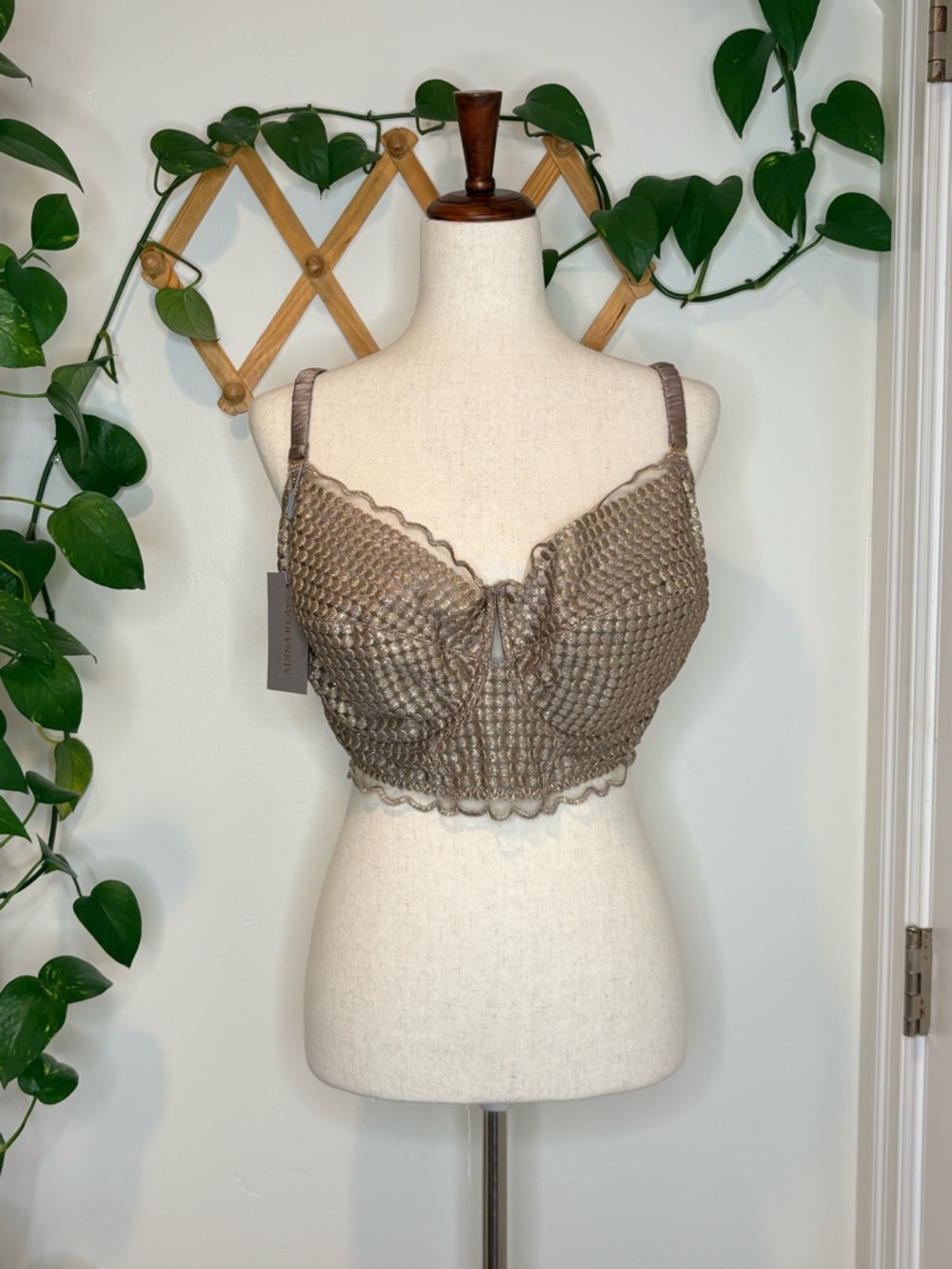 ADINA REAY Lou Longline Bra in Moonlight - Picture 3 of 13